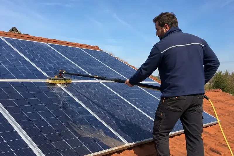 Nettoyage et entretien de panneaux solaires à Saint-Vincent-de-Paul