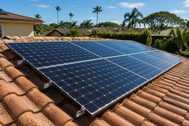 Installation de panneaux solaires à Saint-Vincent-de-Paul
